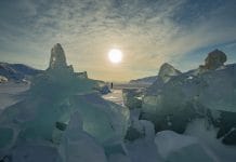 student in svalbard
