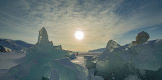 student in svalbard