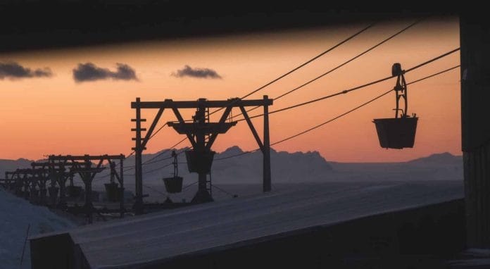 Svalbard mining