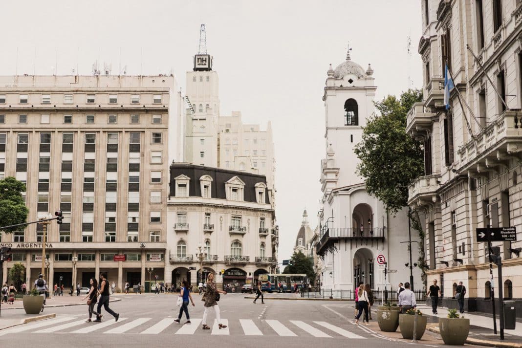 A street in Buenos Aires