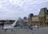 The Louvre museum from the outside