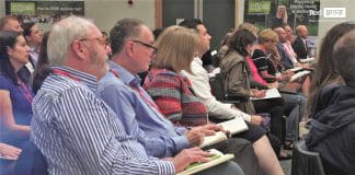 Audience members at GSL Conference 2018