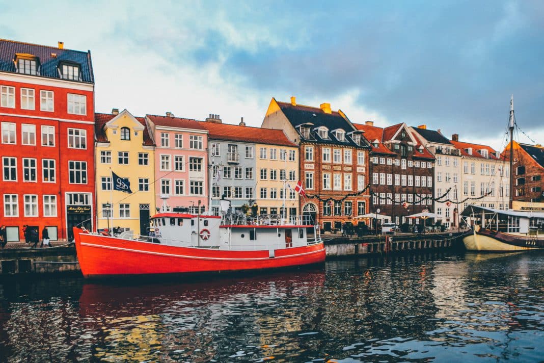 Nyhavn waterfront in Copenhagen