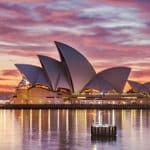 Sydney Harbour and Sydney Opera House