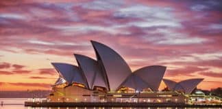 Sydney Harbour and Sydney Opera House