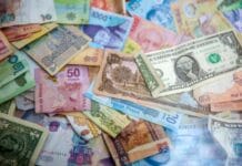 10 and one 10 us dollar bill
