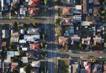 top-view photography of houses at daytime