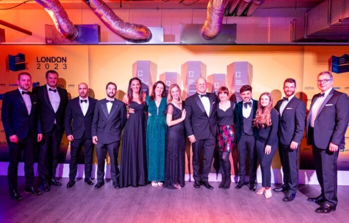 Image: team members from Global Student Living and ASK4 at the GSL Awards 2023.