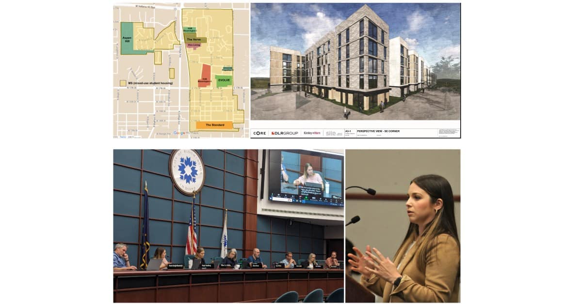 1,143-bedroom student apartment building OK’d in Bloomington’s student hous