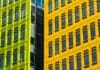 yellow and black concrete building