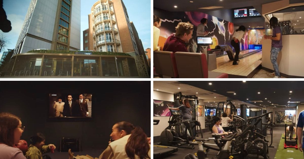 Luxury Leeds student accommodation with spa and bowling lanes completed