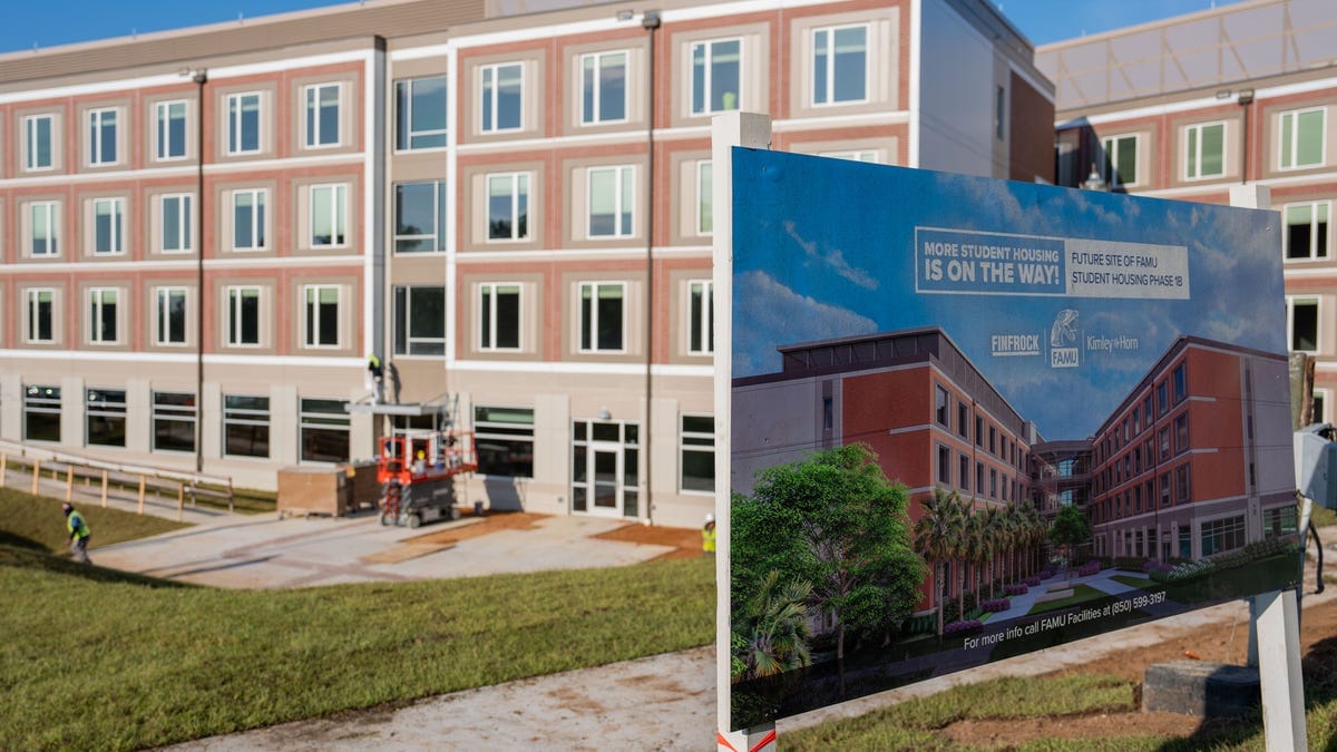 Venom Landing, FAMU's new 700-bed residence hall, is on track for August opening