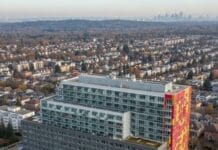 Newly built Vancouver rental building turned into student housing
